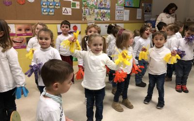 Los alumnos y alumnas de Infantil de tres años nos sorprenden con su particular festival de Navidad