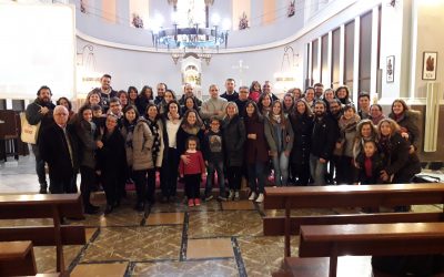 La Misa en Familia en honor a San Juan Bosco reúne a gran parte de la comunidad educativa