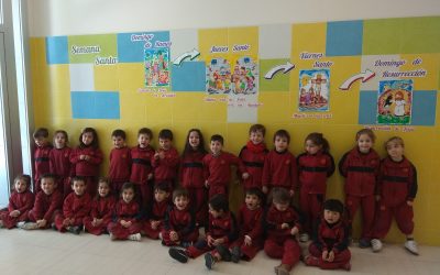Los alumnos de Educación Infantil preparan la llegada de la Semana Santa