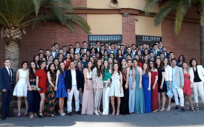Emotiva fiesta de graduación del alumnado de segundo de Bachillerato