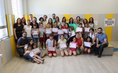 El proyecto “Leer en casa” finaliza con un reconocimiento a las familias lectoras de Primaria