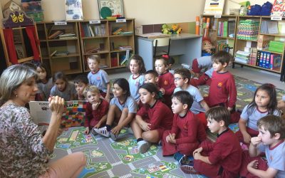 Pequeño homenaje en Infantil para el Día de la Biblioteca