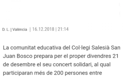 A tan sólo unos días del Concierto Solidario, los medios de comunicación continúan haciéndose eco de la notica