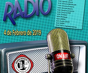 El colegio celebrará el Día de la Radio, 4 de febrero, con una emisión durante todo el día en directo