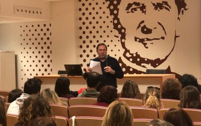 El profesorado mantiene un encuentro con el Padre Inspector D. Ángel Asurmendi