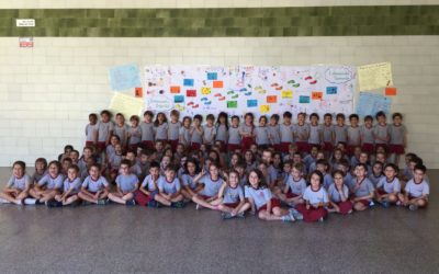 Los alumnos de 5 años en Primaria