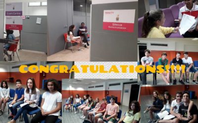 Por cuarto año consecutivo 100% de aprobados en los exámenes oficiales GESE de certificación de inglés de Trinity, con excelentes resultados
