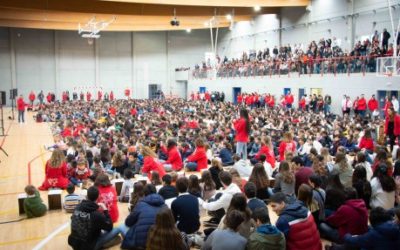 En la fiesta colegial en honor a San Juan Bosco soñamos juntos, somo uno