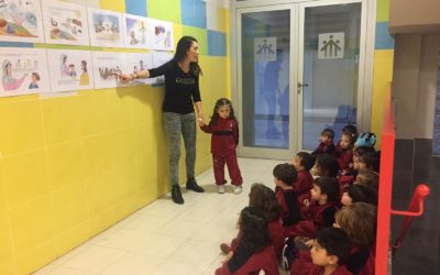 El mes de enero los pequeños del cole preparan la gran fiesta de Don Bosco