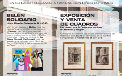 Inés Bermell, alumna de 3° de ESO, diseña un Belén solidario