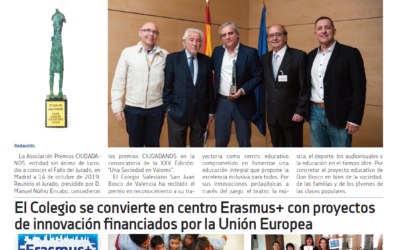 Un nuevo número del periódico Salesianos que quedará siempre para el recuerdo de este año tan peculiar