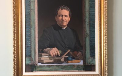 Entrevista a David Pastor Corbí (Alcoy, 1971)  autor del retrato “Don Bosco en Valdocco”