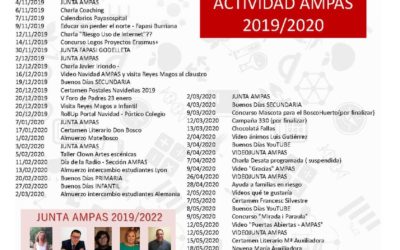ACTIVIDADES AMPAS 2019/2020