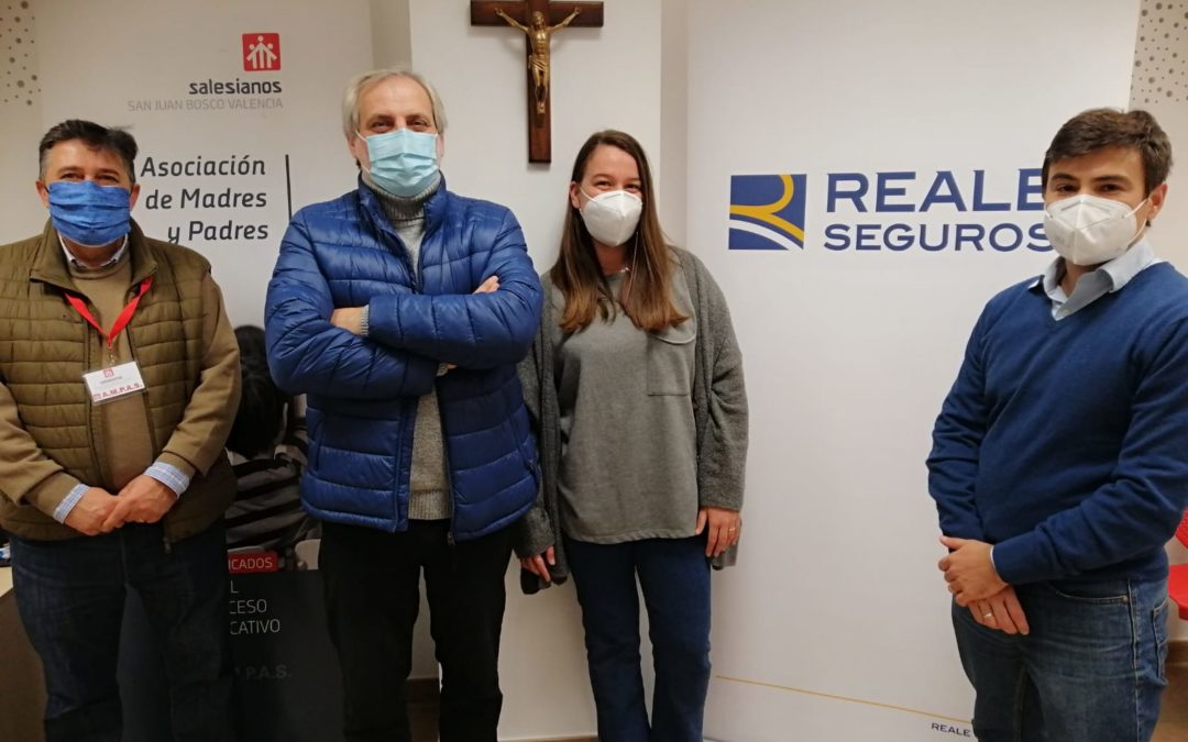 AMPAS media para que la Agencia Reale Malilla ayude económicamente a familias necesitadas del Colegio