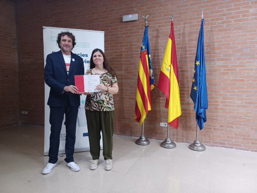 El Colegio Salesiano San Juan Bosco Valencia recibe un diploma de reconocimiento de la Conselleria d’Educació con motivo de su proyecto Erasmus Plus GREEN