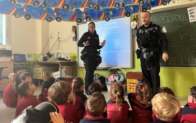 Visita de la policia a les aules d’infantil