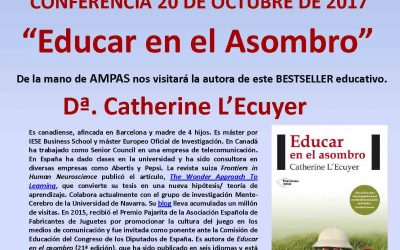 . AMPAS organiza la conferencia “Educar en el asombro”