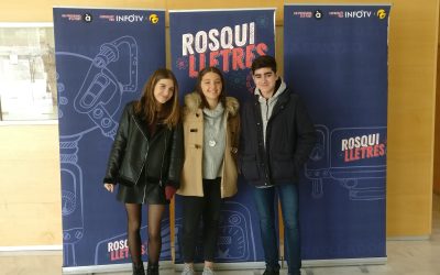 L’alumnat de 3r d’Eso participa en el programa RosquiLLETRES de la televisió valenciana À punt