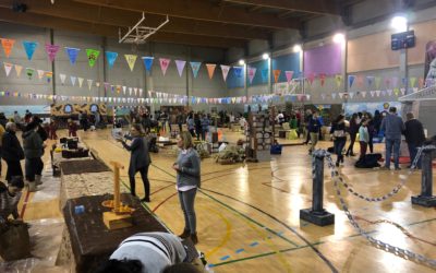 La comunidad educativa se vuelca en el montaje del Belén Viviente